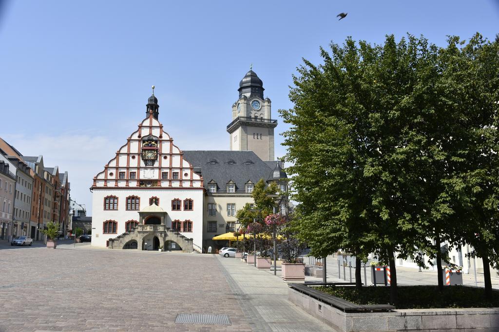 Hotel Garni Am Klostermarkt Plauen Exterior photo