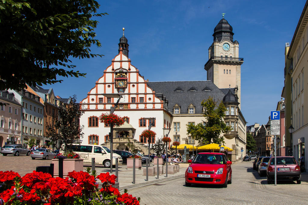 Hotel Garni Am Klostermarkt Plauen Exterior photo