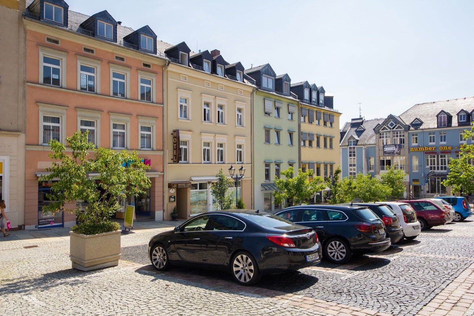 Hotel Garni Am Klostermarkt Plauen Exterior photo